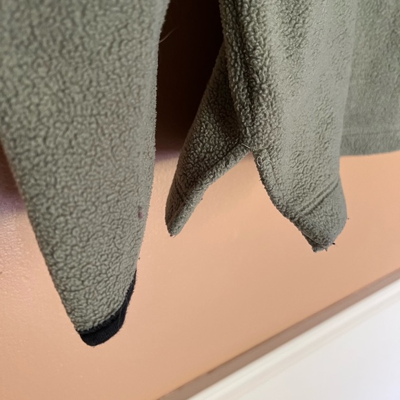 Pink by Victoria Secret hoodie. XS hunter green gray color with black trim. - Picture 4 of 5